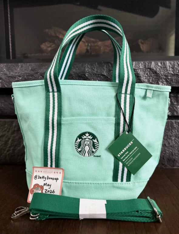 Starbucks Road Trip Canvas Tote Bag – New 2026 Collection
