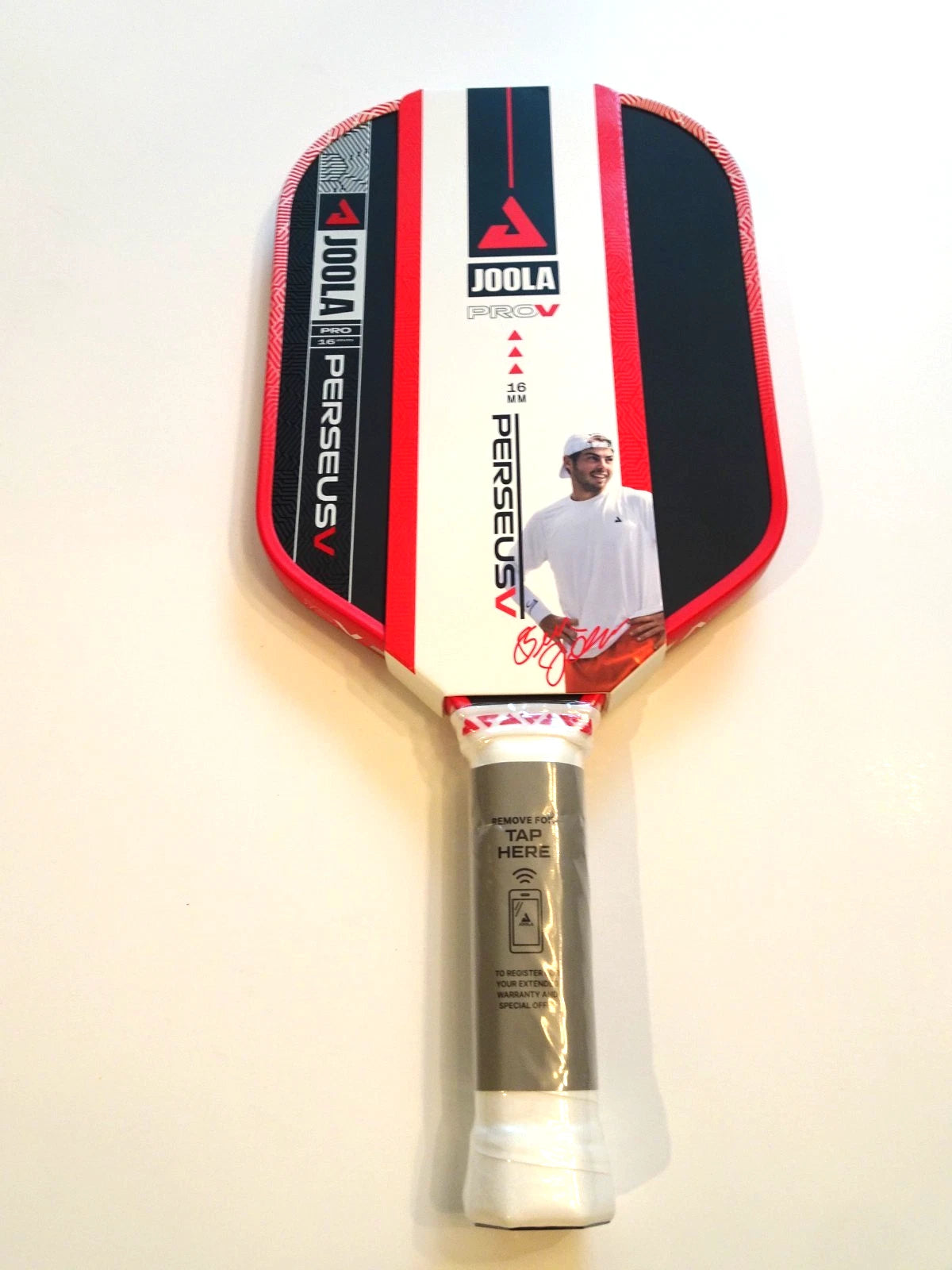 JOOLA Ben Johns Perseus Pro V 16mm Pickleball Paddle – Red – New