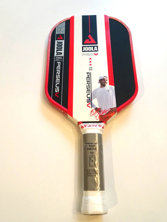 JOOLA Ben Johns Perseus Pro V 16mm Pickleball Paddle – Red – New