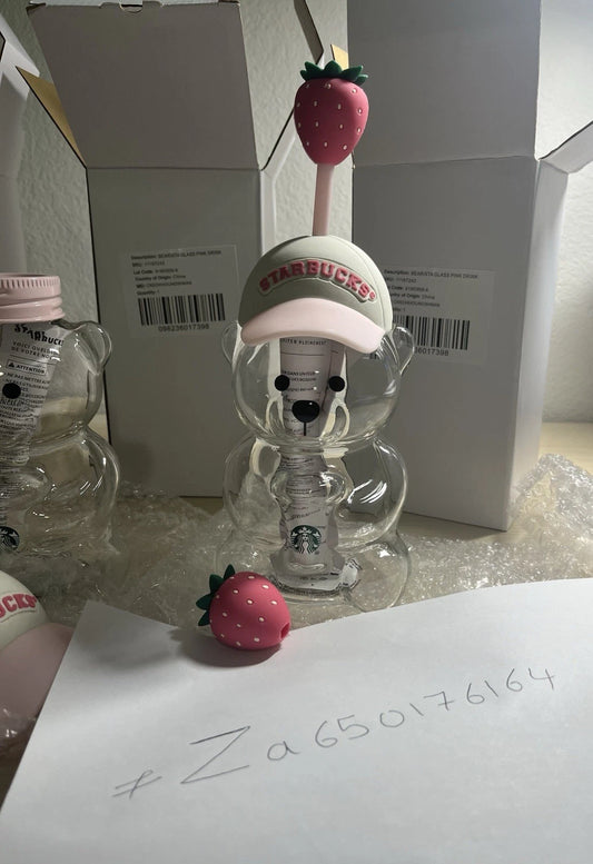 Strawberry Baseball Bearista Bear Cup – New in Box